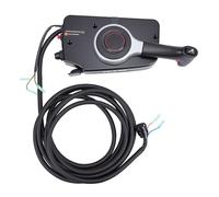 aqxreight Caja de Control Remoto Fueraborda Lateral Resistente Al Calor Fácil de Usar Reemplazo Duradero para Motores Fueraborda con ángulos Ajustables y Material ABS 67200 99E56 67200