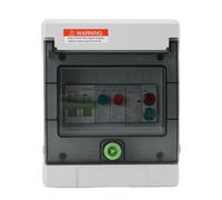 aqxreight Caja de Distribución Eléctrica para Exteriores con Cubierta IP65 Caja de Disyuntor de 400 V para Líneas de Telecomunicaciones, Indicadores y Cableado Industrial