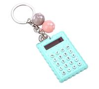 aqxreight Calculadora Portátil con Llavero Cute Cookies Calculadora de Bolsillo con Pantalla de 8 bits para Niños, Estudiantes y Uso en la Oficina (Green)