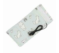 aqxreight Calentador de Biberones USB, Cubierta Portátil de Control de Temperatura de la Leche para Viajes, Paseos en Coche y Salidas, Bolsa Aislada para Biberones (Tipo 2)