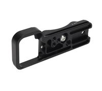 aqxreight Cámara Vertical Placa de Liberación Rápida/4 Pulgadas 3/8 Pulgadas para Arca Silicona Pad, Aluminio L Placa QR de Soporte de Aluminio para A7C Múltiples 3/8 en la Cámara Vertical