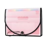 aqxreight Carpeta de Archivos Acordeón, 24 Bolsillos, Estuche Expandible con Tamaño de Carta de Presentación, Color de Documento para la Escuela, Archivos A4 Suaves, Carpetas Archivadoras, Carpeta