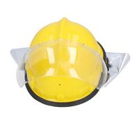 aqxreight Casco de Rescate contra Incendios con Protector Facial Retardante de Llama Resistencia a los Golpes Ajustable Protección Completa para la Cabeza Bombero Casco Resistente Al Impacto