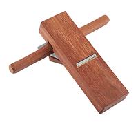 aqxreight Cepilladora Manual para Carpintería de Acero Fino con Base con Punta de Latón y Ergonómico para Cortar, Pulir y Desbarbar (220MM)