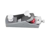 aqxreight Cepilladora Manual Pequeña de Aleación de Aluminio, Cepilladora Manual de Fondo Plano para Carpintería, Bloque de Aluminio para Garantizar la Precisión con la Mano, el Mecanizado de Madera