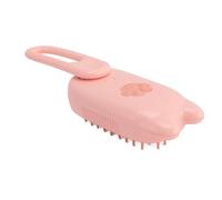 aqxreight Cepillo de Niebla para Gatos, Multifuncional, con un, Cepillo de Baño para Mudar, de para Mascotas, Suministros de Aseo para Gatos y Perros, Rosa, Debe Ser una Herramienta para (PINK)