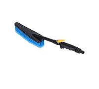 aqxreight Cepillo para Lavado de Autos con Bote de Espuma Giratorio y Manguera de Conexión Rápida Cepillo de Cerdas Suaves de 56 Cm para Autos, Pisos, Muebles Desmontable y Diseño Seguro para Pintura