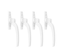 aqxreight Cerradura de Seguridad de Ventana de Aleación de Aluminio para Deslizar y Colgar y Fácil de Instalar (WHITE)