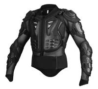 aqxreight Chaqueta Protectora de Motocicleta para Hombre, Deporte, Carreras, Brazo, Pecho, Columna Vertebral, Protector de Cuerpo Completo, Armadura, Brazos Traseros, Cómoda EVA, las Conchas, (L)