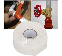 aqxreight Cinta Impermeable de Gran Adherencia, Suministros de Reparación de Tuberías de PVC PPR, 2,5 Cm de Ancho, rojo/Blanco. Blanco por el Medio Ambiente, No Es Cinta Impermeable, Es Fácil de