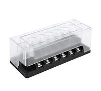aqxreight Circuito de 6 Posición Sobrecarga DC 32V con Cubierta Aislante Transparente 6 Circuito con Clips Conectar Fácilmente Snap Sapt Permitir Especialmente Viene el Interruptor Transparente de