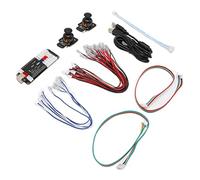 aqxreight Codificador Sin Retardo Controlador de Juegos USB Tablero de Códigos DIY con Sensor de Joystick Analógico 3D para Configuración de Plug No Play Conveniente de Instalar Fácil de Usar, Es