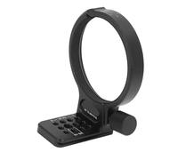 aqxreight Collar de Lente Liviana de Aleación de Aluminio de Montaje en Trípode con Orificio de Tornillo de 3 Pulgadas de 3/8 Pulgadas para Puerto Arca para RF70-200 F2.8L en la Parte Inferior Un
