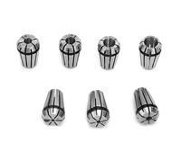 aqxreight Colleta de Resorte ER11 Conjunto de Coletas de Primavera con una Varilla de Extensión del Soporte del Eje del Motor de 5 Mm para Fresado y Perforación CNC