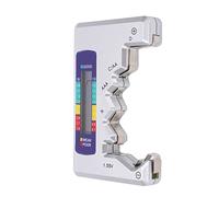 aqxreight Comprobador de Batería Digital, 150 MAh, Portátil, AA, AAA, Detector de Capacidad de Batería, Puede Ser una Pantalla con Probador de Probador de Digital. Comprobador de