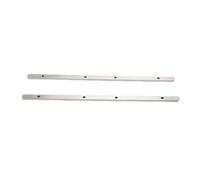aqxreight Conector de Riel Guía de Sierra de Pista, Conexión Confiable de Acero Inoxidable para Sierra Circular, Conector de Riel Guía de Corte de Tablero de Madera