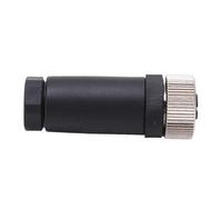 aqxreight Conector Instalable en Campo NMEA 2000 N2K, Rosca Externa Hembra de 5 Pines para Redes Simrad B&G Navico