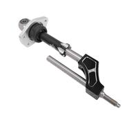 aqxreight Conjunto de Palanca de Cambios Ajustable de Aleación de Aluminio con Varilla de Acero para EF EG EK DA DC2 B16 B17 B18 CRX Del Sol Integra 1988-2001