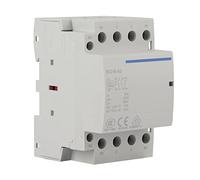 aqxreight Contactor de CA Doméstico 4P 63A 24V/230V 50/60Hz 2NO2NC a 3 Contactores de CA Domésticos Fáciles de MejorarRail Contactor de Doméstico4P 63A de CA4P 24V de 4P (AC230V)