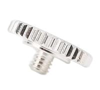 aqxreight Contrapeso Fono de Oro Chapado en Oro para Sl-1200 Sl1210 Jugadores Récord de Aluminio Cabezal de Aleación de Aluminio Peso (+2g de plata)
