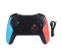 aqxreight Controlador de Juego Inalámbrico, 4.0 con Giroscopio de 6 Ejes, Burst, Luz RGB, Motores de Vibración Dual, Carga Tipo C, Compatible con PC, IOS, Steam Deck