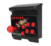 aqxreight Controlador de Juegos con Cable para, PC y Cable USB, Joystick Esférico, 6 Botones de Control, Plataforma de Juegos Multiplataforma y Diseño Ergonómico