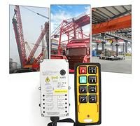 aqxreight Controlador de Polipasto Mando único Industrial Control Remoto de Polipasto Eléctrico de 3 Pruebas YU-6AAC380V que el Sudor Se Adapta Al Controlador de Grúa Control Remoto por Radio Grúa