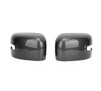 aqxreight Cubierta de Tapa del Espejo del Lado Derecho de la Izquierda Estilo de Fibra de Carbono Espejo Trasero Reemplazo de la Carcasa Exterior para Renegade 2015-2019