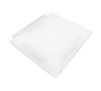aqxreight Cubierta Protectora de Plato Satelital para SpaceX V4 Clear Polycarbonate Hail Techo de Techo Compatible con Instalación para Exteriores de RV