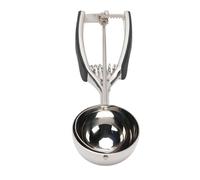 aqxreight Cuchara para Galletas de Acero Inoxidable 304 de 55 Mm Cuchara Multifuncional para Bolas de Melón para Helado de Cocina para Alimentos Apta para Lavavajillas y Acero con Premium Esta Galleta