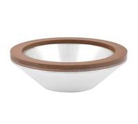 aqxreight Disco de Amoladora de Diamante de 100 Mm, Grano 180, para Metal de Carburo, Acero, Metal y Otros Materiales de Calidad que Se Desgastan con el Tiempo para Dar Servicio a la Copa de