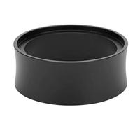 aqxreight Dosificador de café para Portafiltro de 58 Mm - Accesorio Universal de Aleación de Aluminio, Dispensador de Posos sin Ensuciar, Compatible con Máquinas Domésticas y Comerciales, Negro