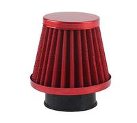 aqxreight El Kit de Inducción de Admisión de Filtro de Aire de 38 Mm de Alto Rendimiento Mejora El par de Caballos y El Kilometraje de Gasolina para Motocicletas Todoterreno, ATV, Quad (rojo)