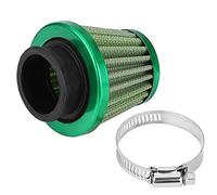 aqxreight El Kit de Inducción de Admisión de Filtro de Aire de 38 Mm de Alto Rendimiento Mejora El par de Caballos y El Kilometraje de Gasolina para Motocicletas Todoterreno, ATV, Quad (GREEN)