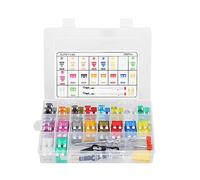 aqxreight Enchufe del Kit de Surtido 306pcs con 2 Probadores de Circuitos Caja de Almacenamiento para Camiones de Automóvil SUV RV Marine Boat 2a 5a 7.5a 10a 15a 20a 25a 30a 35a de Valor Diferente