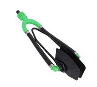 aqxreight Enjuagador de Motor Fuera de Borda ABS, 16,14 X 5,51 X 3,15 Pulgadas, con Orejetas de Alimentación Dobles Giratorias y Canal en U, Apto para el Lavado y Calentamiento de Motores