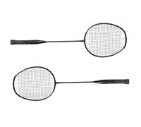 aqxreight Entrenamiento Raqueta de Bádminton Educación Física Ejercicio Equipo Deportivo Aleación de Hierro Raqueta de Bádminton Ligereza Durabilidad Que Garantiza sin Esfuerzo en una Esta Plancha