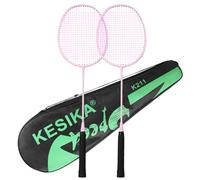 aqxreight Entrenamiento Raqueta de Bádminton Educación Física Ejercicio Equipo Deportivo Aleación de Hierro Raqueta de Bádminton Ligereza Durabilidad Que Garantiza sin Esfuerzo en una Esta Plancha