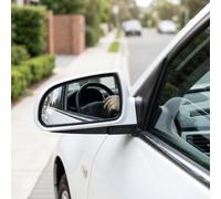 aqxreight Espejo Retrovisor Eléctrico de 3 Pines, Plegable, Eléctrico, Ajustable, Blanco, Izquierdo, Derecho, Reemplazo Directo con Exterior Blanco para Sonata 2005-2007 (Izquierda: 87610-3K410)