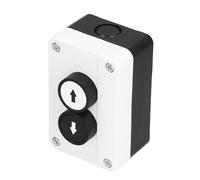 aqxreight Estación de Interruptor de Botón Pulsador Puerta Enrollable con Flecha Arriba y Abajo Interruptor de Elevación Trasera de Camión Controles Rodantes Grúas a Estaciones de Flecha Botón a