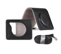 aqxreight Estuche Portátil para Cámara C300R y Take/Attempt 3 Bolsa de Transporte de Cuero PU con Correa, Cierre Magnético y Cubierta Extraíble para Fácil Acceso Protección Durante Todo el Día (BLACK)