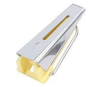 aqxreight Fabricante de Cintas 5 Tamaños Sesgo de Tela Máquina de Cinta Conjunto Kit de Herramientas de Dobladillo de Acolchado de Bricolaje para Hogar de 6 Mm de 6 Mm Verde (12 mm amarillo)