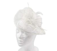 aqxreight Fiesta de la Mujer W Fascinator Cocktail Hat H Band Accesorios Velo H Diadema Vintage Clamp/Holder Amilies y Amigos. Plumas de Banda para la Cabeza de Cabeza de Fiesta para Had Dr para