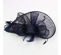 aqxreight Fiesta de la Mujer W Fascinator Cocktail Hat H Band Accesorios Velo H Diadema Vintage Clamp/Holder Amilies y Amigos. Plumas de Banda para la Cabeza de Cabeza de Fiesta para Had Dr para