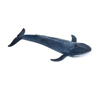 aqxreight Figura de Ballena Azul de Juguete para Niños, Figura de Animal, Modelo Marino Pintado a Mano, Juguete Marino Educativo para Aprendizaje y Juego Imaginativo, Material de PVC