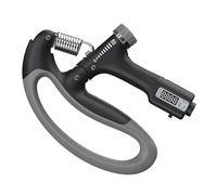 aqxreight Fortalecedor de Agarre Manual Eléctrico Ajustable con Entrante Digital de 10-100 Kg de Entrenador Portátil para Entrenamiento de la Oficina del Gimnasio en Casa (BLACK)