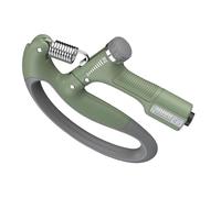 aqxreight Fortalecedor de Agarre Manual Eléctrico Ajustable con Entrante Digital de 10-100 Kg de Entrenador Portátil para Entrenamiento de la Oficina del Gimnasio en Casa (GREEN)