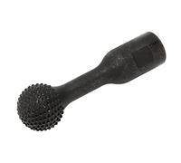 aqxreight Fresa Esférica de 25 Mm para Amoladora Angular, Rosca de 14 Mm, Compatible con Amoladoras Tipo 115 y 125, Brocas para Tallar, Pulir y Perforar Madera Metal (30mm)