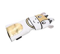 aqxreight Funda para Cabeza de Palo de, Cubierta para Cabeza de PU, Cubierta para Putter de Dibujos Animados, Impermeable para Entrenamiento y Competición, Duradera, para Uso Diario en el Interior