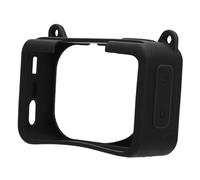 aqxreight Funda Protectora, Apta para Cámara de Acción, Funda de Silicona Anticaída a Prueba de Polvo con Tapa de Lente, Puertos y Teclas Alineados con Precisión, Fácil Acceso a Todas Las